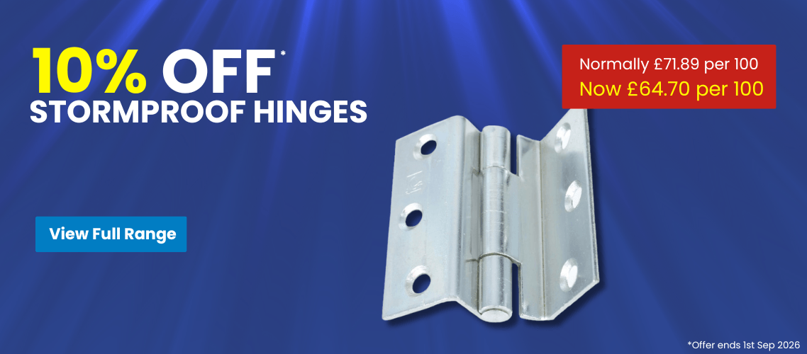 Stormproof Hinges